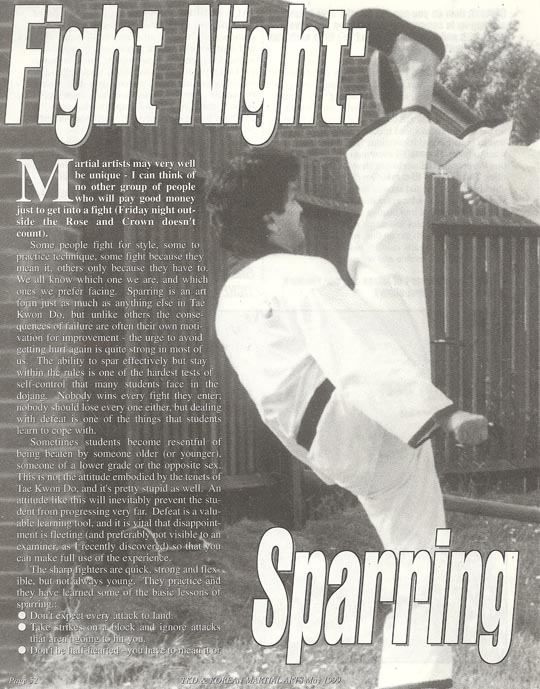 TKD & Korean Martial Arts - May 1999 - 1