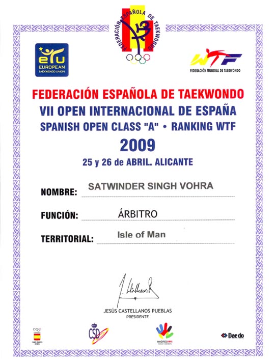 Referee May 2009 Spain 1