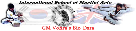 GM Vohra's Bio-Data